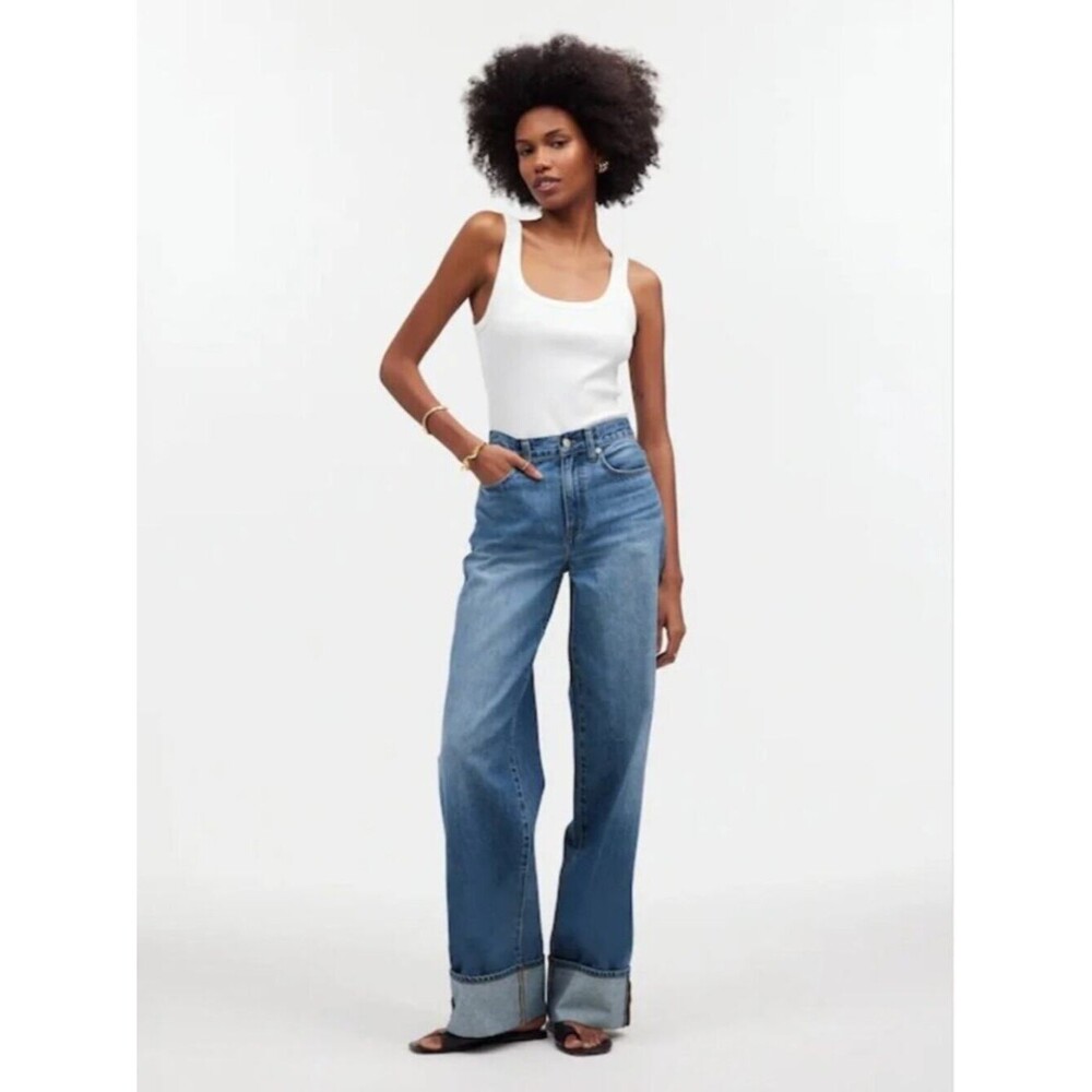 Madewell Superwide in Fannin Wash Jeans NQ160